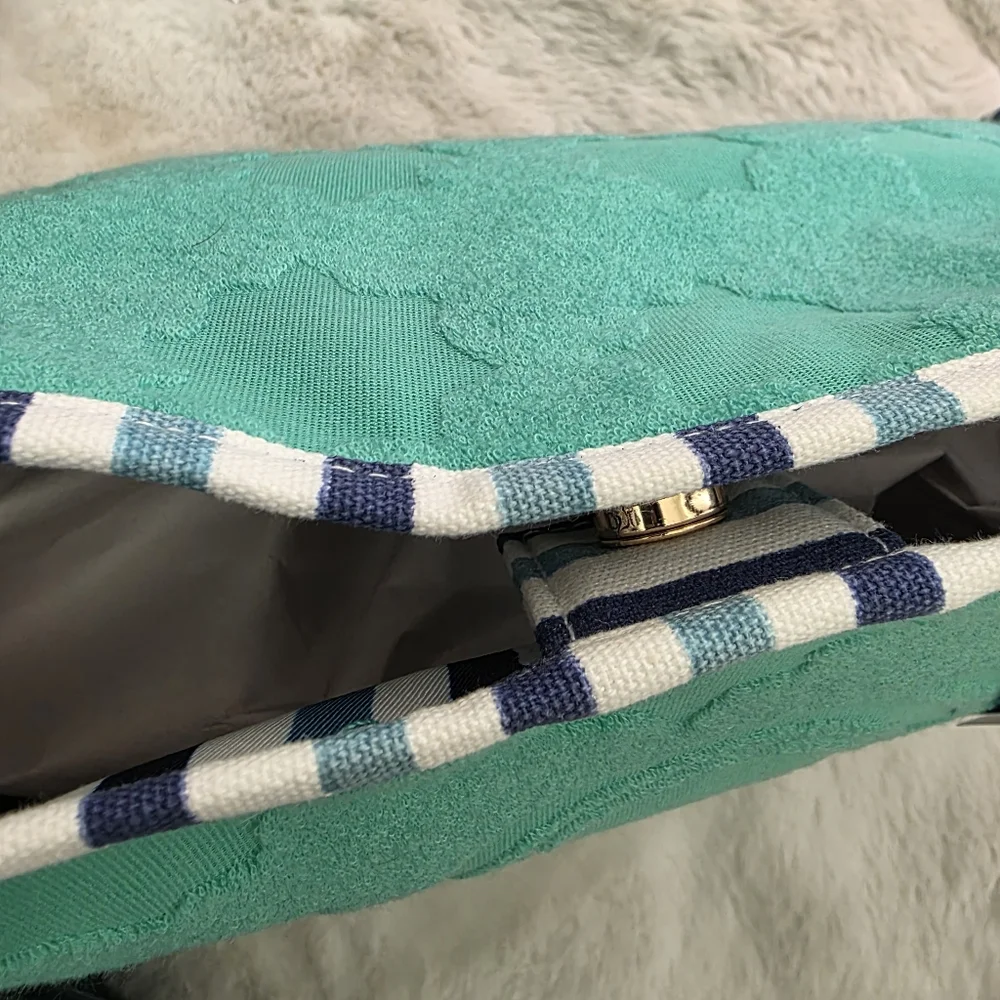 NWT Roller Rabbit Target Star Geo Terry Beach Large Tote Bag - Picture 12 of 13